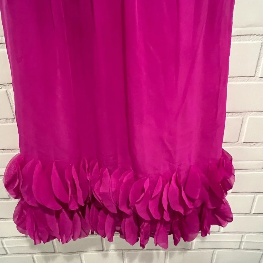 CAT & JACK girl’s fuchsia fashion chic dress /size 6